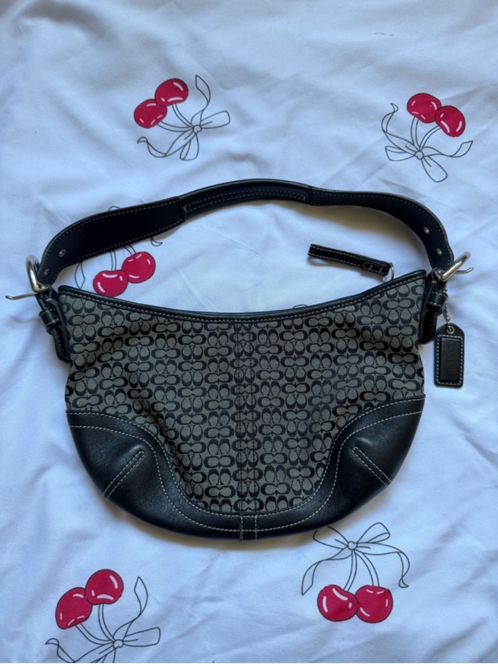 🖤Y2K Vintage Mini Coach Soho Hobo Bag